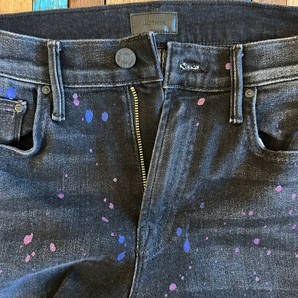 MOTHER The Insider Ankle Jeans Sz 25 *NWOT* “Rain City Lights” - Picture 4 of 9